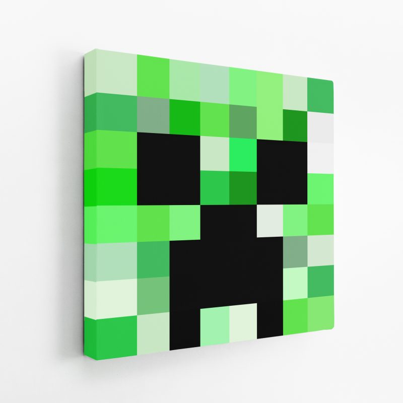 Minecraft Creeper Pics on Canvas