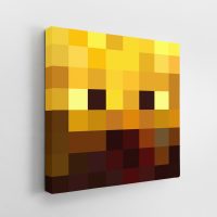 Minecraft Blaze Canvas