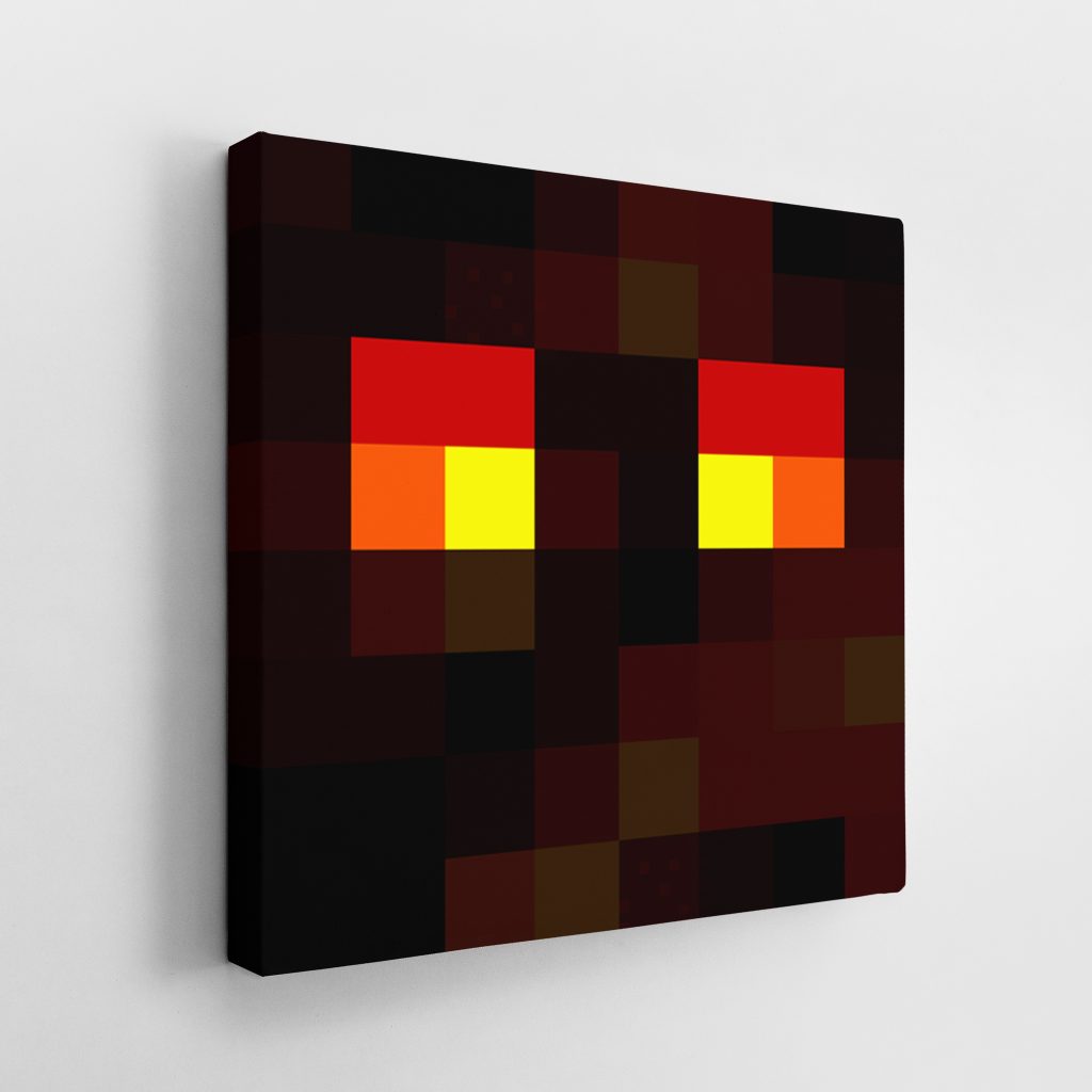Minecraft Wither Skeleton - Pics on Canvas