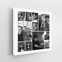 11 Image Square Jigsaw Collage Canvas