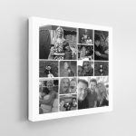 12 Image Square Jigsaw Collage Canvas