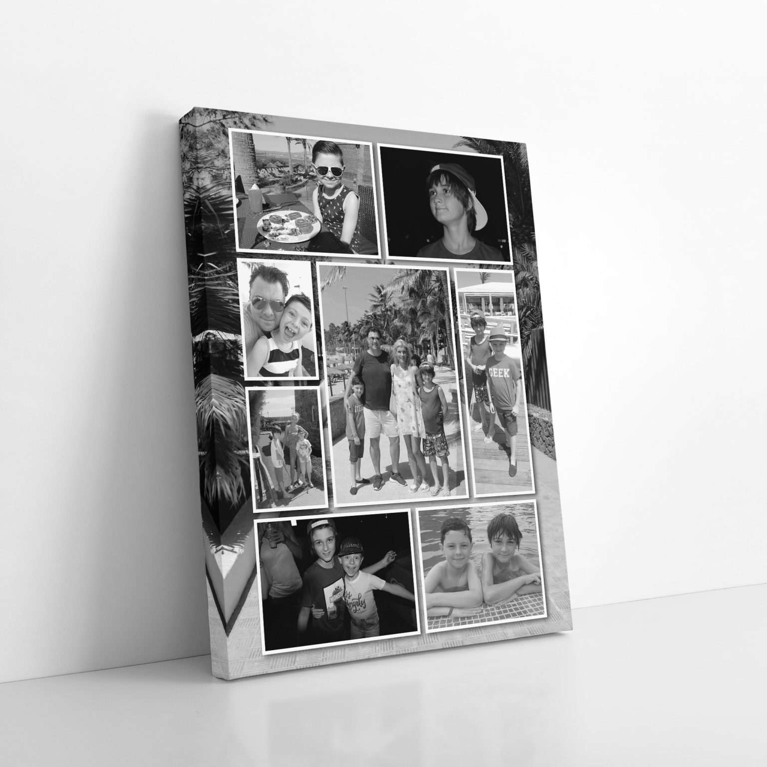 Standard Size Photo Collages – Wood Green - Pics on Canvas