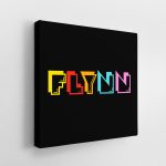 Pacman Personalised Name Canvas