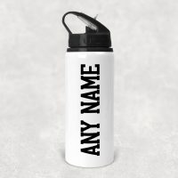 Name & Number Travel Bottle Personalised