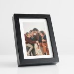 Your Photo Printed onto Black Picture Frame