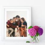 Small White Photo Frame