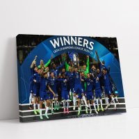 Chelsea Champions League Winners 20/21 Canvas 3D