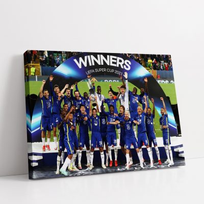 Chelsea Super Cup Winners 20/21 Canvas