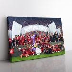 Liverpool Charity Shield Winners 2022 Canvas