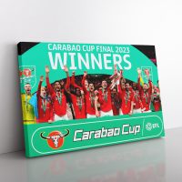 Man United Carabao Cup Winners Canvas v2