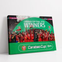 Liverpool Football Club Carabao Cup Winners 23/24 Canvas