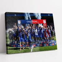 Leicester City Championship Winners 23/24 Canvas