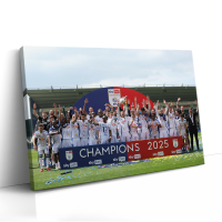 Leeds United Championship Winners 24/25 Canvas Print
