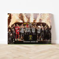 St Mirren League Cup Winners 2025 Canvas